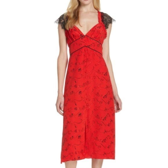 tanya taylor red dress